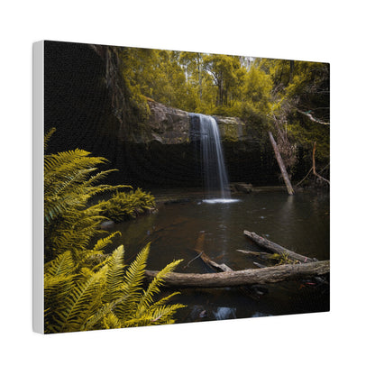 The beautiful Lower Kalimna Falls printed in a stretched matte canvas