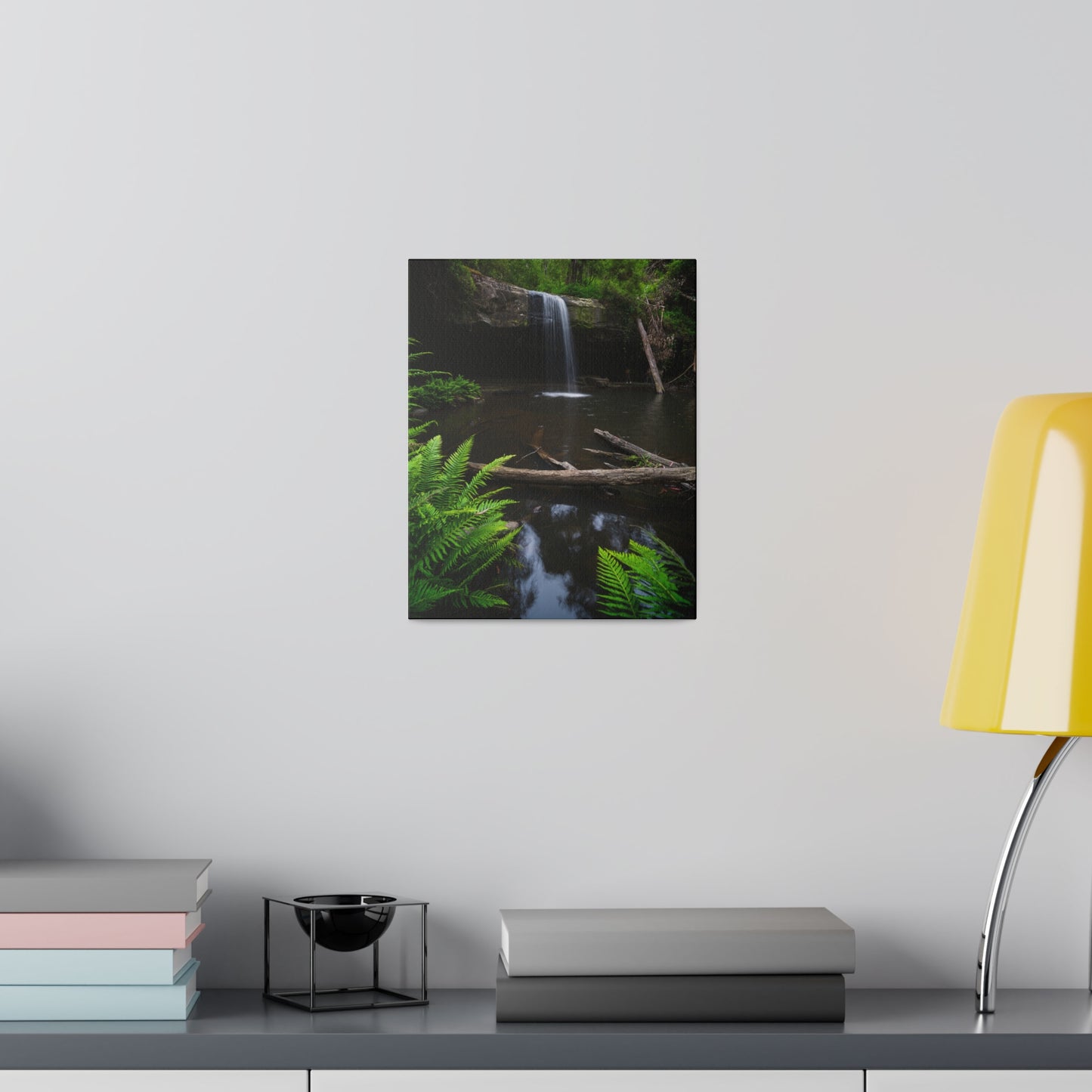 The beautiful Lower Kalimna Falls printed on a stretched matte canvas