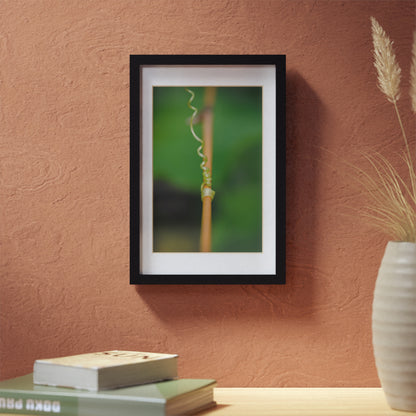 Nature's grip! A stunning macro print on a stretched matte canvas