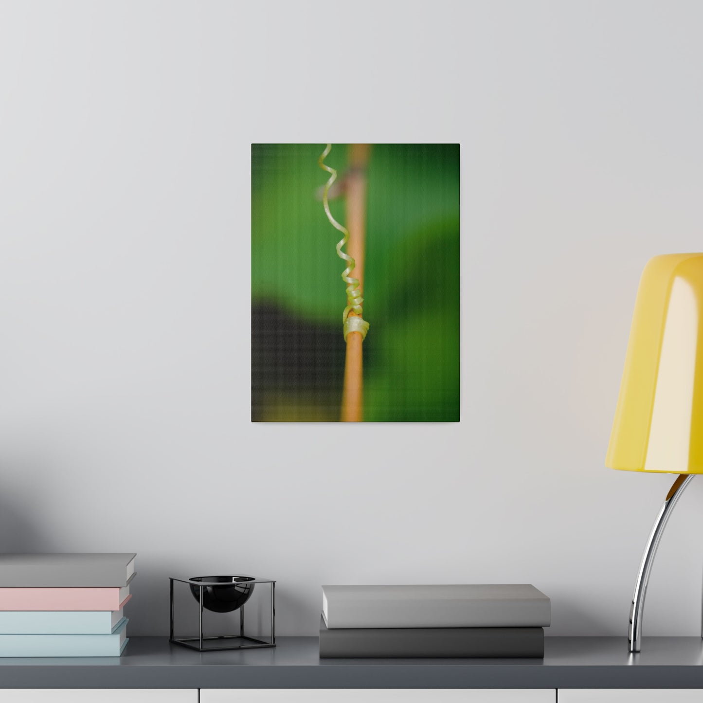 Nature's grip! A stunning macro print in a stretched matte canvas