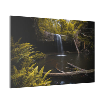 The beautiful Lower Kalimna Falls printed in a stretched matte canvas