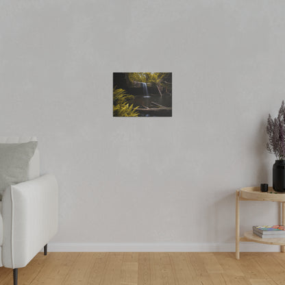 The beautiful Lower Kalimna Falls printed in a stretched matte canvas