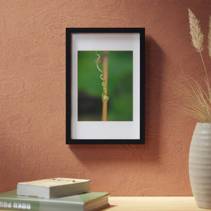 Nature's grip! A stunning macro print on a stretched matte canvas