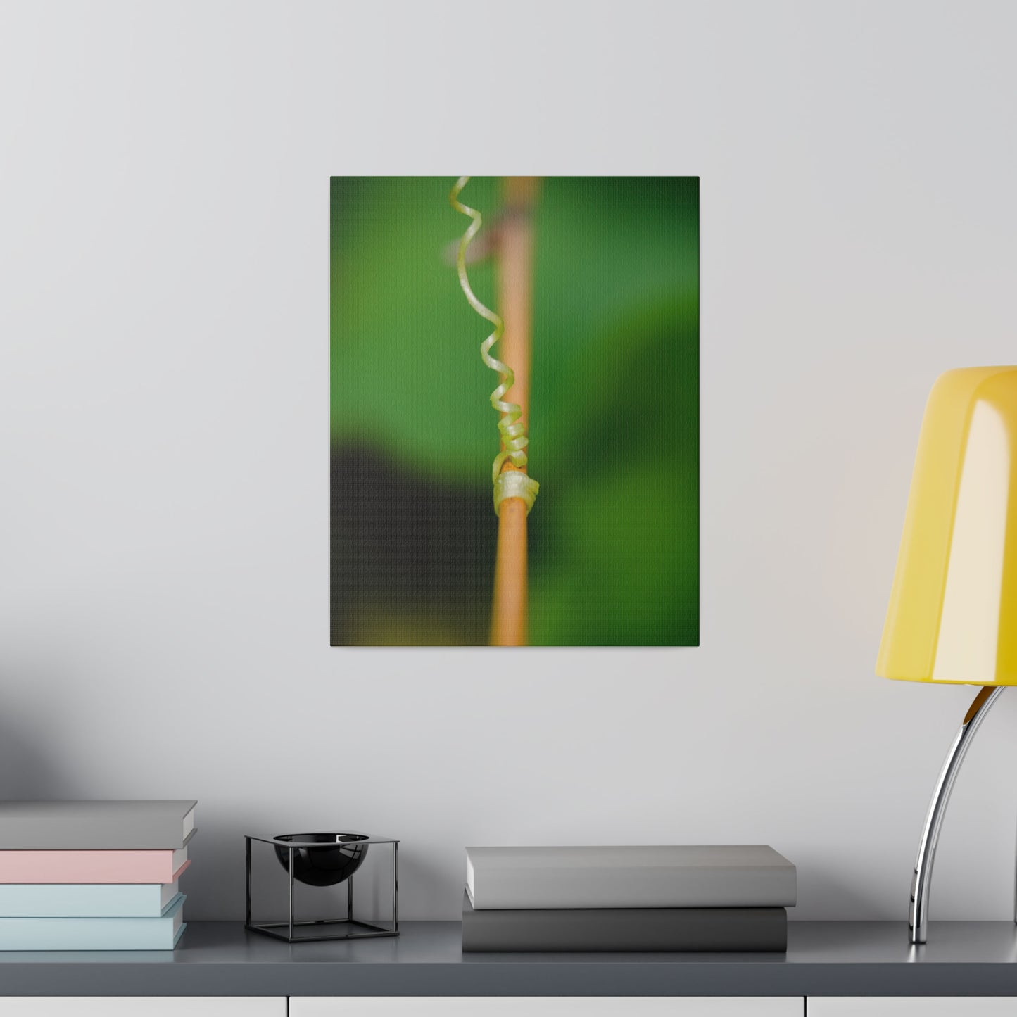 Nature's grip! A stunning macro print in a stretched matte canvas