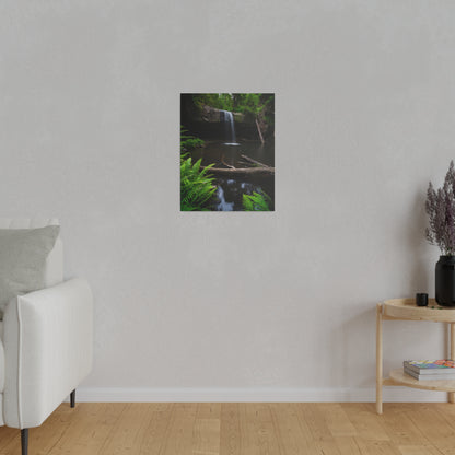 The beautiful Lower Kalimna Falls printed on a stretched matte canvas