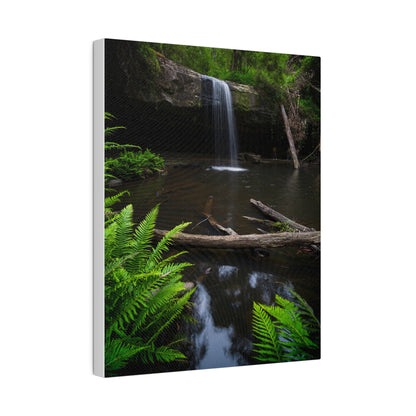 The beautiful Lower Kalimna Falls printed on a stretched matte canvas