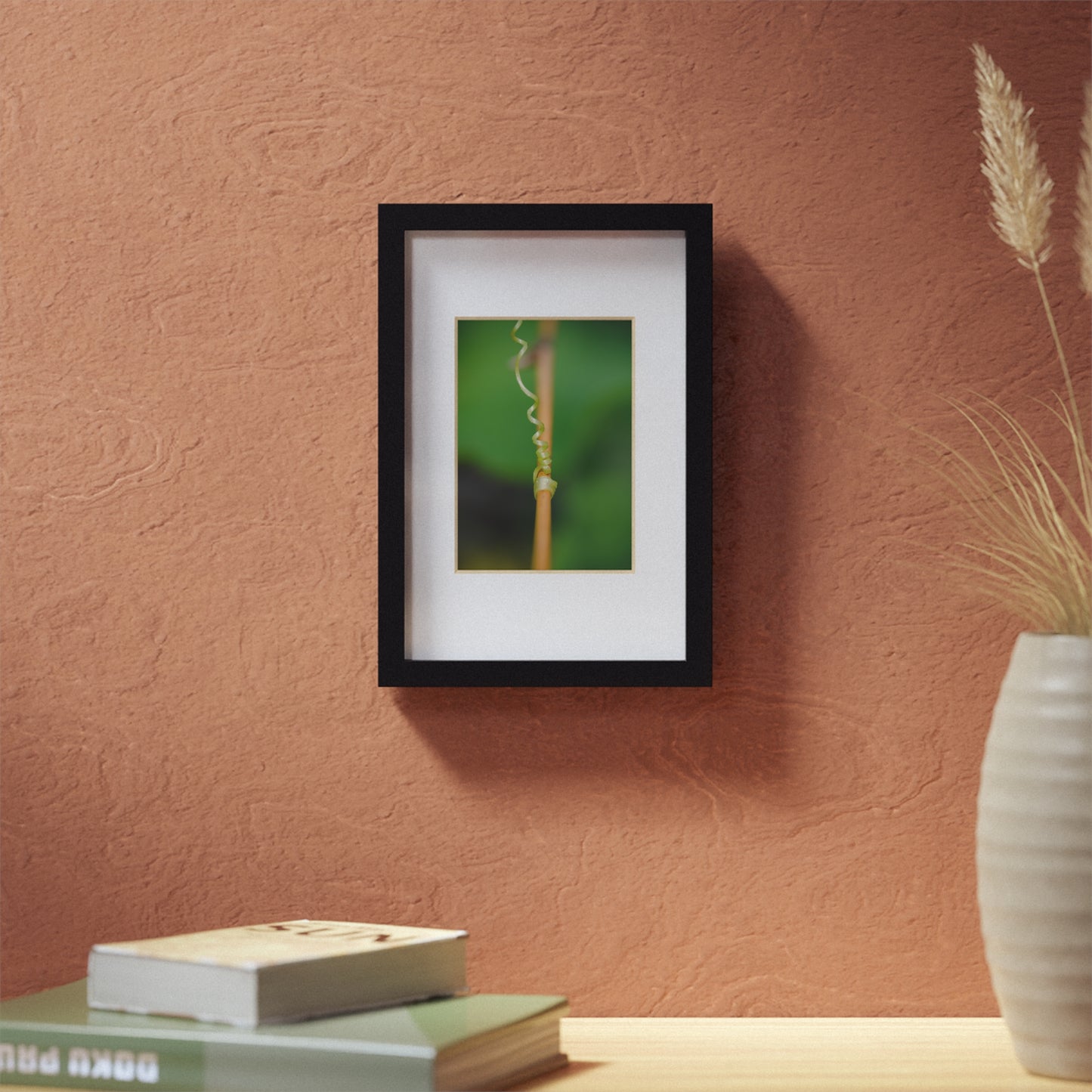 Nature's grip! A stunning macro print on a stretched matte canvas