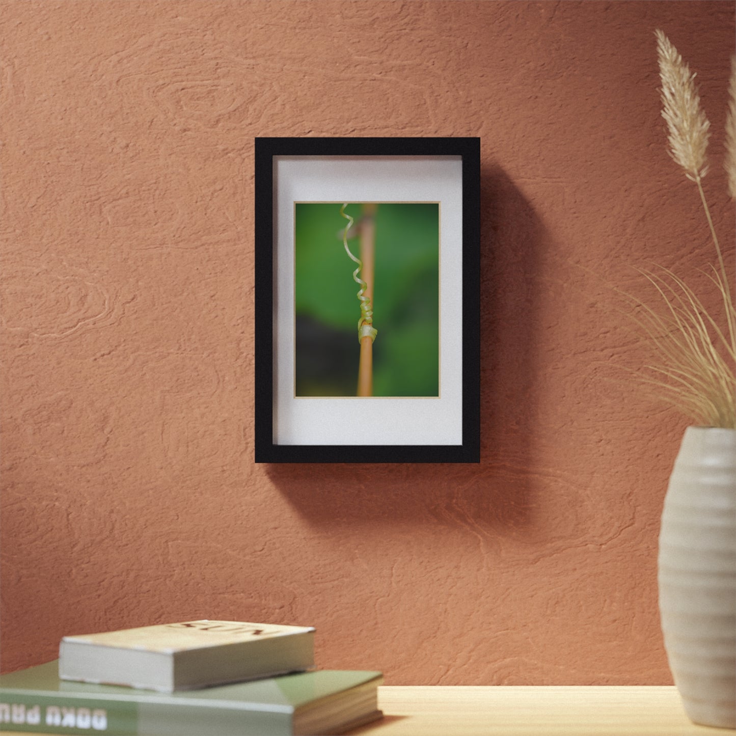 Nature's grip! A stunning macro print on a stretched matte canvas