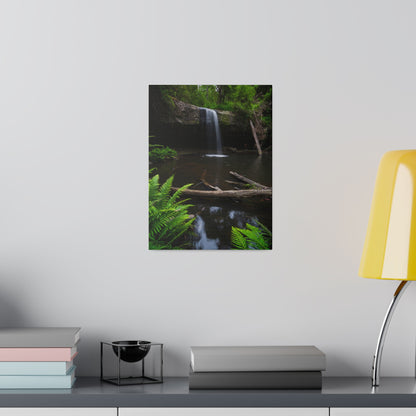 The beautiful Lower Kalimna Falls printed on a stretched matte canvas